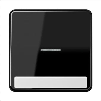 JUNG CD590NAKO5SW Bedienelement / Zentralplatte Schalterprogramm 67 mm