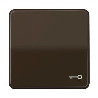 JUNG CD590TBR Bedienelement / Zentralplatte Schalterprogramm 67 mm