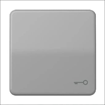 JUNG CD590TGR Bedienelement / Zentralplatte Schalterprogramm 67 mm