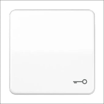 JUNG CD590TWW Bedienelement / Zentralplatte Schalterprogramm 67 mm