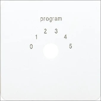 JUNG CD594-9WW Bauteil / Zentralplatte Kommunikations-Schalterprogramm