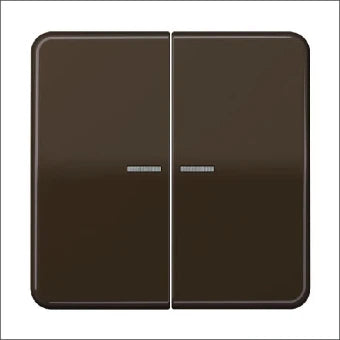 JUNG CD595KO5BFBR Bedienelement / Zentralplatte Schalterprogramm 67 mm