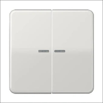 JUNG CD595KO5BFLG Bedienelement / Zentralplatte Schalterprogramm 67 mm