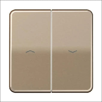 JUNG CD595PGB Bedienelement / Zentralplatte Schalterprogramm 67 mm