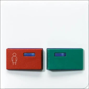 JUNG CD642B-1WW Bedienelement / Zentralplatte Schalterprogramm 67 mm