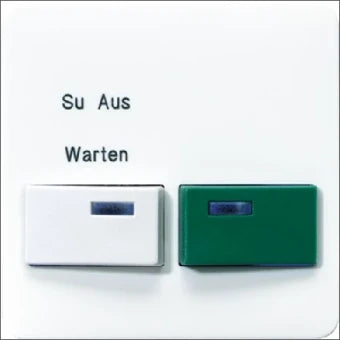 JUNG CD642B-2WW Bedienelement / Zentralplatte Schalterprogramm 67 mm