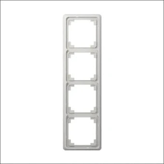 JUNG CDP584LG Abdeckrahmen Schalterprogramm 9 mm