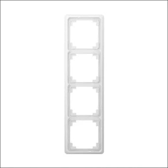 JUNG CDP584WW CDP 584 WW Afdekraam schakelmateriaal