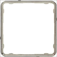 JUNG CDP585WW CDP 585 WW Afdekraam schakelmateriaal