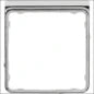 JUNG CDP584SW Abdeckrahmen Schalterprogramm 9 mm
