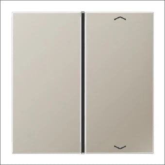 JUNG ES2401TSAP Bedienelement / Zentralplatte Schalterprogramm 70 mm