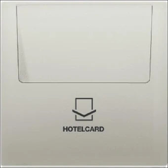 JUNG ES2990CARD Bedienelement / Zentralplatte Schalterprogramm 70 mm