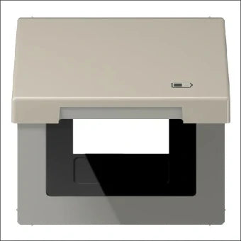 JUNG ES2990KLUSB Abdeckrahmen Schalterprogramm 18 mm