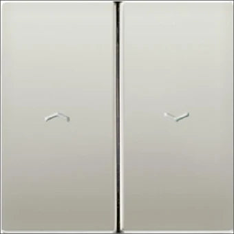 JUNG ES2995PP Bedienelement / Zentralplatte Schalterprogramm 70 mm