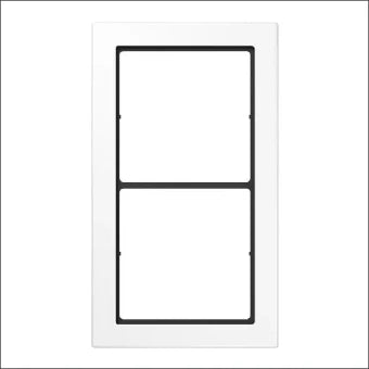 JUNG FD982WW Abdeckrahmen Schalterprogramm 6.3 mm