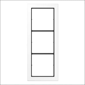 JUNG FD983WW Abdeckrahmen Schalterprogramm 6.3 mm
