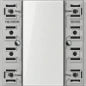 JUNG ME2504TSAC Bedienelement / Zentralplatte Schalterprogramm 70 mm