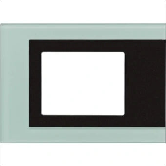JUNG FPGLAS781 Abdeckrahmen Schalterprogramm 10 mm