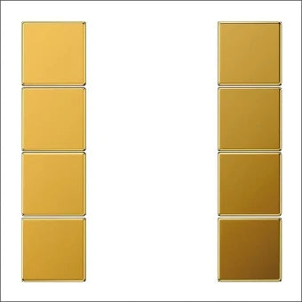 JUNG GO2504TSA Bedienelement / Zentralplatte Schalterprogramm 70 mm