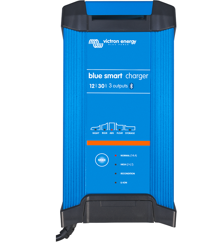 Batteriespeicher Victron Blue Smart IP22 Charger 24 V, 3 outputs 16A