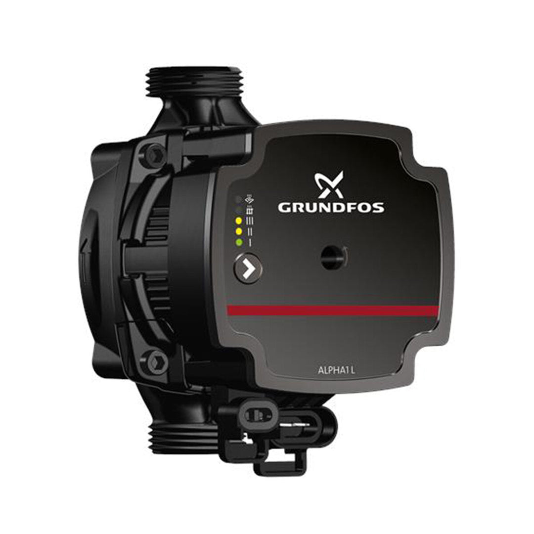 Grundfos ALPHA1 L 25-60 – Elektronische Umwälzpumpe, Baulänge 130 mm, Hocheffizienzpumpe