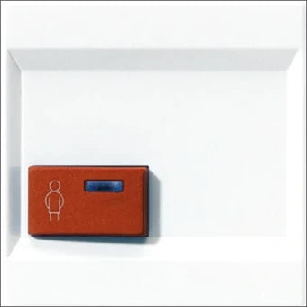 JUNG LS022A-1WW Bedienelement / Zentralplatte Schalterprogramm 70 mm