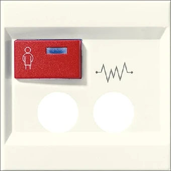 JUNG LS071A Bedienelement / Zentralplatte Schalterprogramm 70 mm