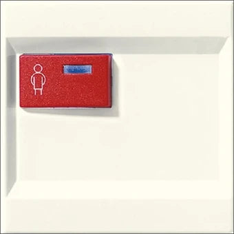 JUNG LS071C Bedienelement / Zentralplatte Schalterprogramm 70 mm