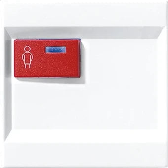 JUNG LS071CWW Bedienelement / Zentralplatte Schalterprogramm 70 mm