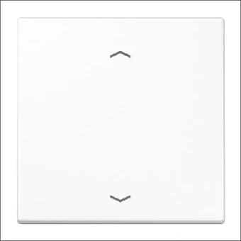 JUNG LS990PWW Bedienelement / Zentralplatte Schalterprogramm 70 mm