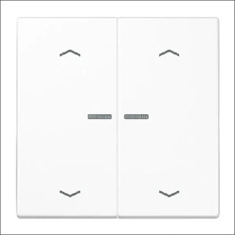 JUNG LS995KO5MPWW Bedienelement / Zentralplatte Schalterprogramm