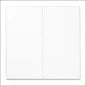 JUNG LS990PWW Bedienelement / Zentralplatte Schalterprogramm 70 mm