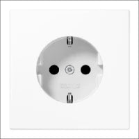 JUNG LS995PWW Bedienelement / Zentralplatte Schalterprogramm 70 mm