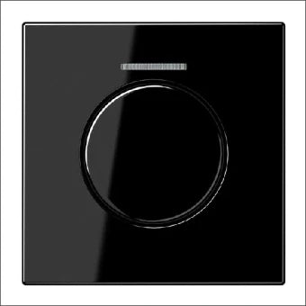 JUNG LS1940KO5SW Bedienelement / Zentralplatte Schalterprogramm 70 mm