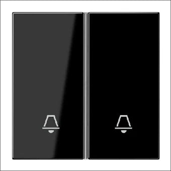 JUNG LS402TSAKSW Bedienelement / Zentralplatte Schalterprogramm