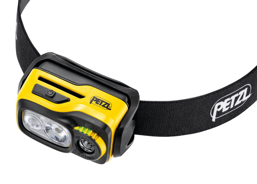 PETZL SWIFT RL Stirnlampe 1100 Lumen (schwarz/gelb)