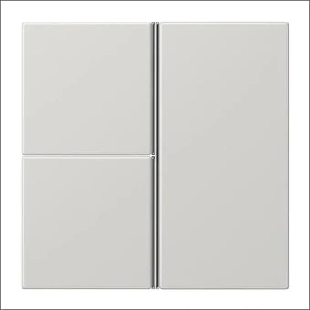 JUNG LS403TSALG Bedienelement / Zentralplatte Schalterprogramm 70 mm