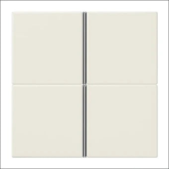 JUNG LS404TSA Bedienelement / Zentralplatte Schalterprogramm 70 mm