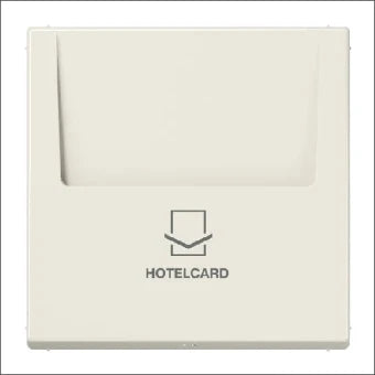 JUNG LS590CARD Bedienelement / Zentralplatte Schalterprogramm 70 mm