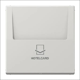 JUNG LS590CARDLG Bedienelement / Zentralplatte Schalterprogramm 70 mm