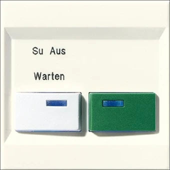 JUNG LS642B-2 Bedienelement / Zentralplatte Schalterprogramm 70 mm