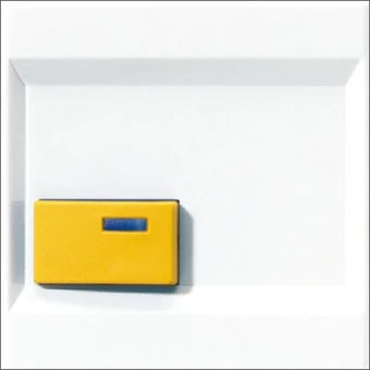 JUNG LS642DWW Bedienelement / Zentralplatte Schalterprogramm 70 mm
