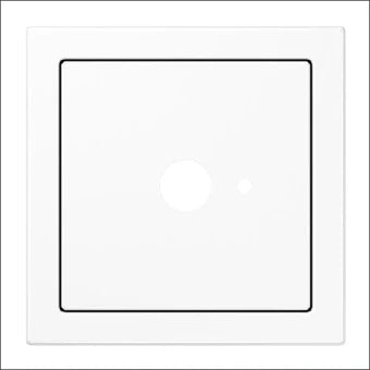 JUNG LS927.060WW Bedienelement / Zentralplatte Schalterprogramm 70 mm