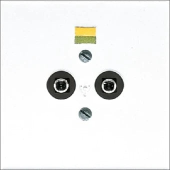JUNG LS965-2NWW Potentiaal vereffeningscontactdoos