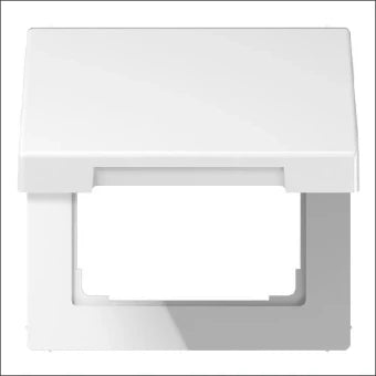 JUNG LS990KLWW Abdeckrahmen Schalterprogramm 18 mm