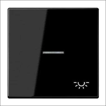 JUNG LS990KO5LSW Bedienelement / Zentralplatte Schalterprogramm 70 mm