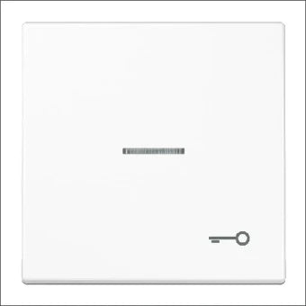 JUNG LS990KO5TWW Bedienelement / Zentralplatte Schalterprogramm 70 mm