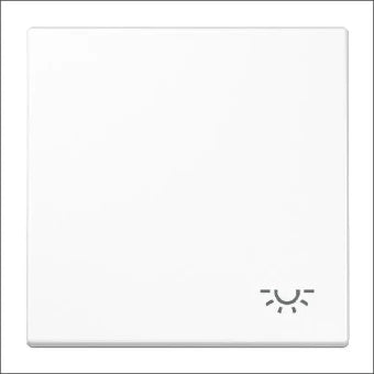 JUNG LS990LWW Bedienelement / Zentralplatte Schalterprogramm 70 mm