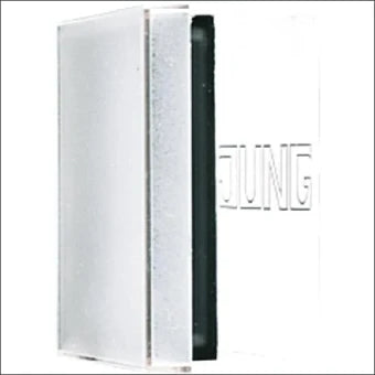 JUNG LS990NAGLPL Bedienelement / Zentralplatte Schalterprogramm 66 mm