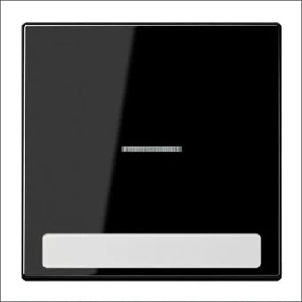 JUNG LS990NAKO5SW Bedienelement / Zentralplatte Schalterprogramm 70 mm